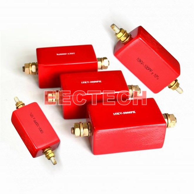 High quality composite mica paper capacitors, EECTECH high voltage, high temperature, big