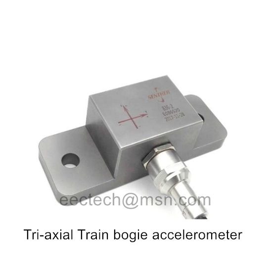 Triaxial Train bogie accelerometer,836 accelerometer,Suitable for